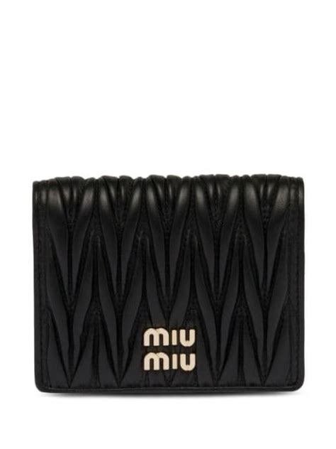 miumiu card wallet|farfetch miu miou wallet.